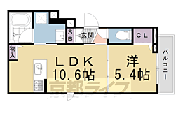 ラフィーネ下鴨 2階