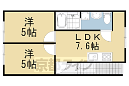 西野大鳥井ハイツ 2階/-
