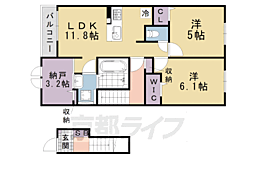 コート・ヴィレッジII 3LDKの間取図画像