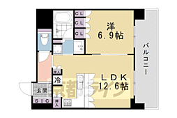 リーガル京都御所西V 2階