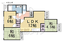 ハイツリバーサイド 4階/-