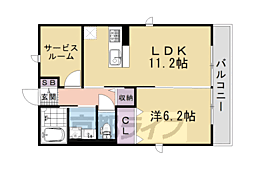 Oak Court葛野 2階/-