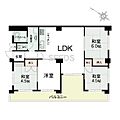 荒神山住宅2号棟4階580万円