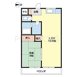 シャールス園部 3階/302