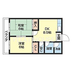 間取図画像 2DK
