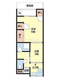 六十谷マンション 1階