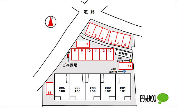 メゾン　アンジュ 106｜和歌山県橋本市高野口町伏原(賃貸アパート1LDK・1階・50.14㎡)の写真 その17