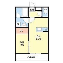 和歌山県和歌山市西小二里３丁目（賃貸アパート1LDK・1階・33.00㎡） その2