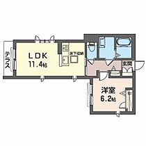 Halumiere 102 ｜ 和歌山県和歌山市西布経丁２丁目（賃貸マンション1LDK・1階・43.70㎡） その2