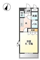 グランチェスタI 206 ｜ 和歌山県和歌山市六十谷（賃貸アパート1K・2階・30.90㎡） その2