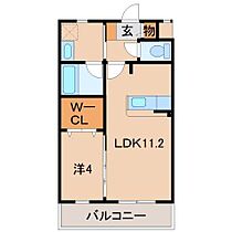 ノース・タツノII 203 ｜ 和歌山県和歌山市北（賃貸マンション1LDK・2階・40.59㎡） その2