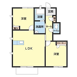 フローラル・アイII 1階