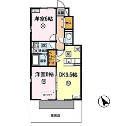 フェリッス関戸 1階/103