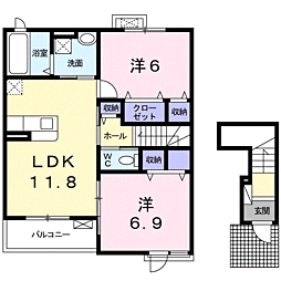プティボヌールII 2階