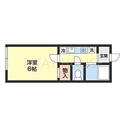 間取図画像 1K