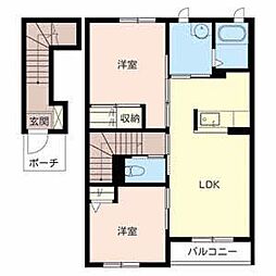 シャーメゾン狐島 2階