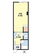 紀の川コーポ G2 ｜ 和歌山県和歌山市市小路（賃貸マンション1K・1階・20.80㎡） その2