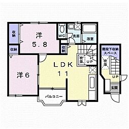 メゾンドーレIII 2階/203