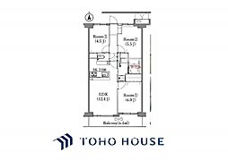 間取図画像 3LDK
