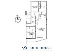 間取図画像 3LDK