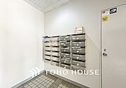 取り出しやすい郵便受け。