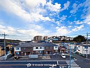 開放的で気持ちの良い眺望と青い空を満喫できます。