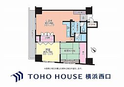 ダイアパレス鶴見第2 2LDKの間取図画像