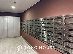 取り出しやすい郵便受け。