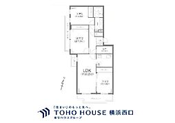 港南台パーク・ホームズ 3SLDKの間取図画像
