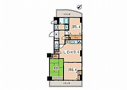 アイランドマンション西横浜 3LDKの間取図画像