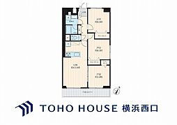 鶴見スカイハイツA棟 3LDKの間取図画像
