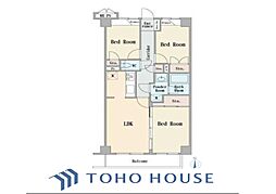 マイキャッスルたまプラーザ 3LDKの間取図画像