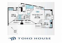 ライオンズマンション平間駅前 3LDKの間取図画像