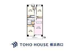 ディアハイム金沢文庫 3LDKの間取図画像