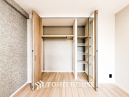 暮らし心地を大きく左右する収納を適材適所に配置。
