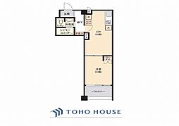インペリアル広尾 1LDKの間取図画像