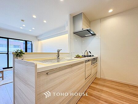 家族の健康を支えるキッチン。毎日使う場所だから気持よく使えて、居心地の良い空間に。