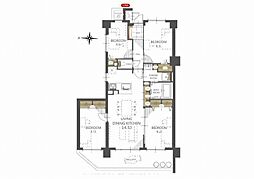 ダイアパレスつづきの丘 4LDKの間取図画像