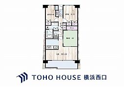 サンヴェール横浜西谷 3LDKの間取図画像