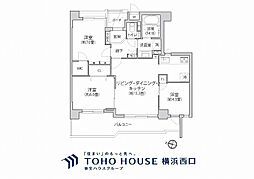 ナイスステージ青葉台ブライティア 3LDKの間取図画像
