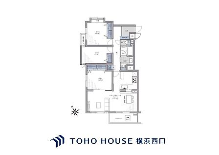 3LDK 間取り