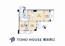ビッグヴァン宮前平 3LDKの間取図画像