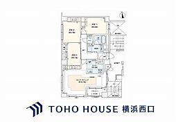 グラディスセンター南コート 3LDKの間取図画像