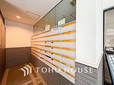取り出しやすい郵便受け。