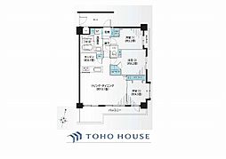 ナイスアーバン横濱根岸 3LDKの間取図画像