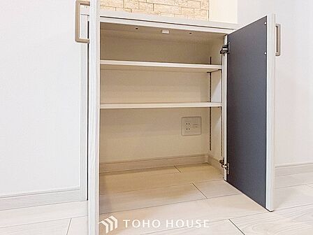 暮らし心地を大きく左右する収納を適材適所に配置。