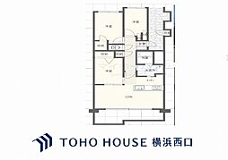 ブライシス青葉台 3LDKの間取図画像