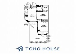 ライオンズマンション菊名第3 2DKの間取図画像