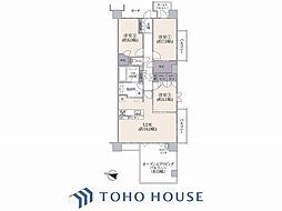 ルネサンス戸塚テラス 3LDKの間取図画像
