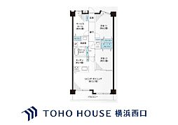 ライオンズガーデン鴨居 2SLDKの間取図画像